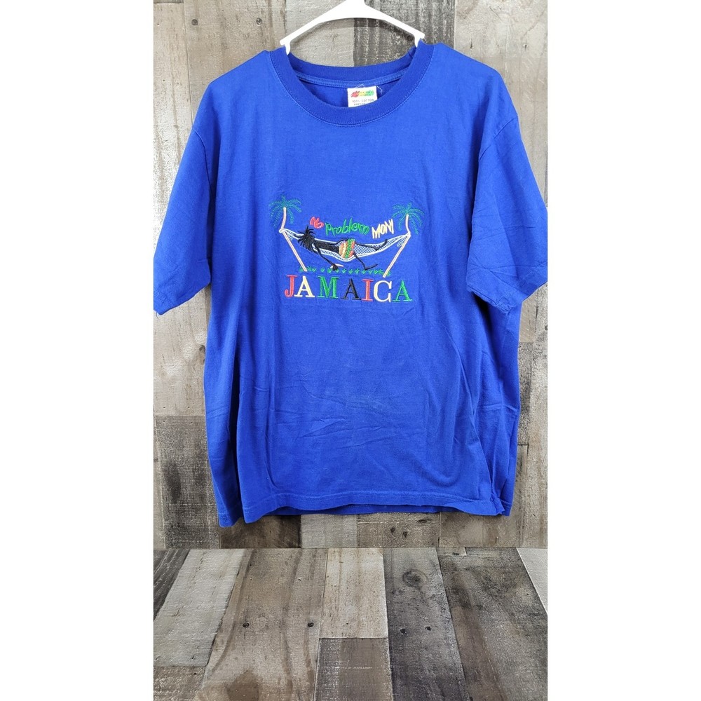 Jamaica No Problem Mon Tee Adult Size XL